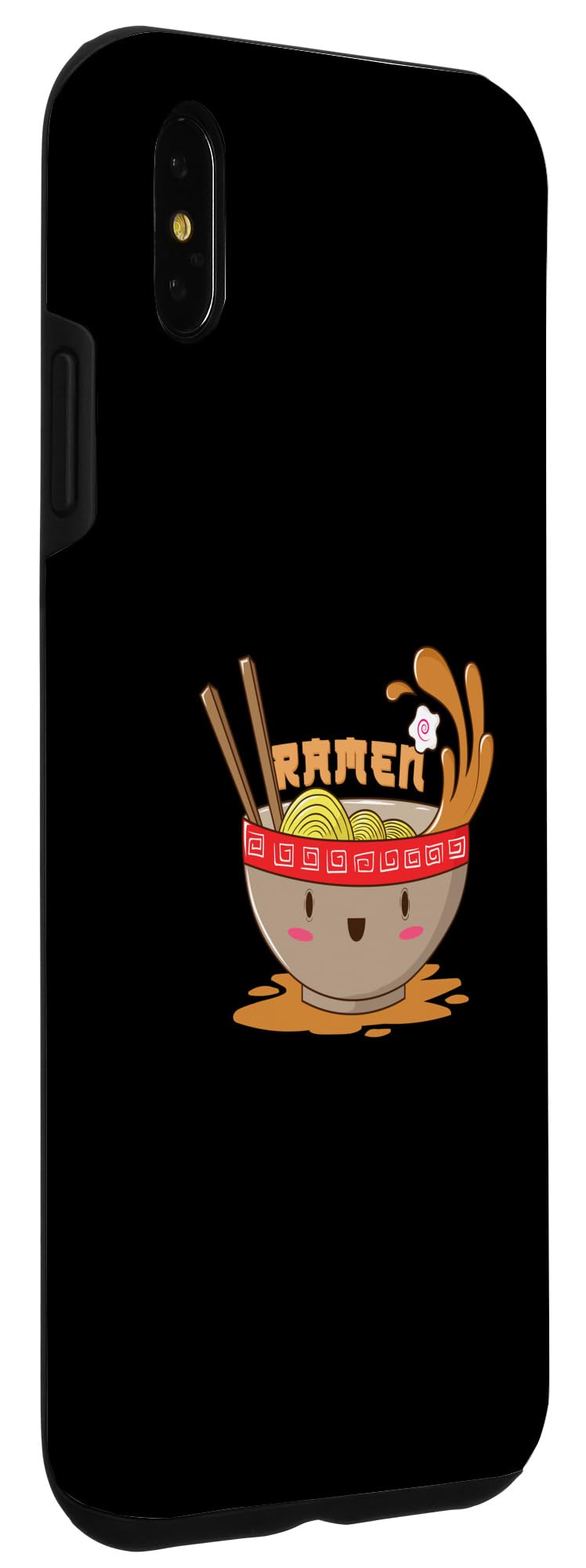iPhone XS Max Case - Japanese Ramen Noodle Soup Design | Stylish Protective Cover for iPhone XS Max | Perfect for Anime Fans & Food Lovers