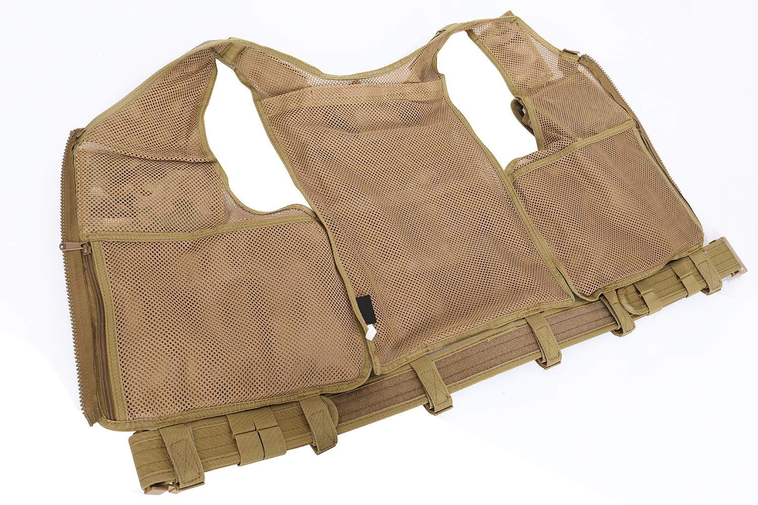 GZ XINXING Tactical Airsoft Paintball Vest - Adjustable Molle Vest for Airsoft, Paintball & Outdoor Games - Perfect for Military Simulation, Hunting & Tactical Training