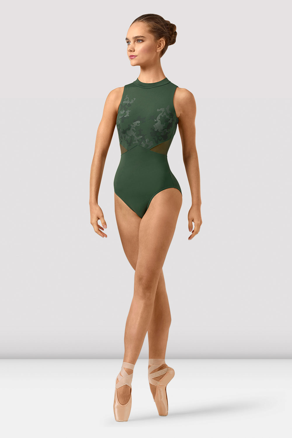 Women's Fashion Mirage Print Tank Leotard - Dance, Yoga & Workout Wear for Active Lifestyles