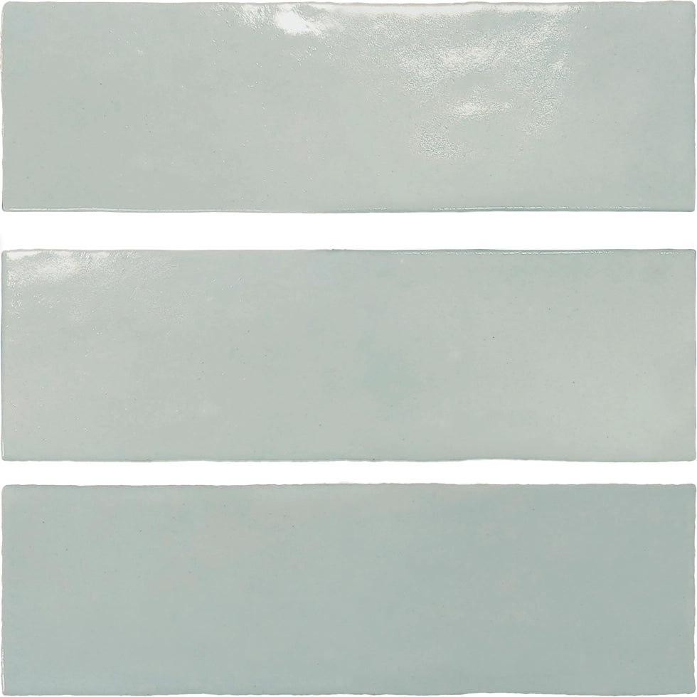 Zellige Charm Semi-Gloss Ceramic Tiles - Oasis Green | Moroccan-Inspired Wall & Backsplash Tiles for Kitchen, Bathroom & Home Decor