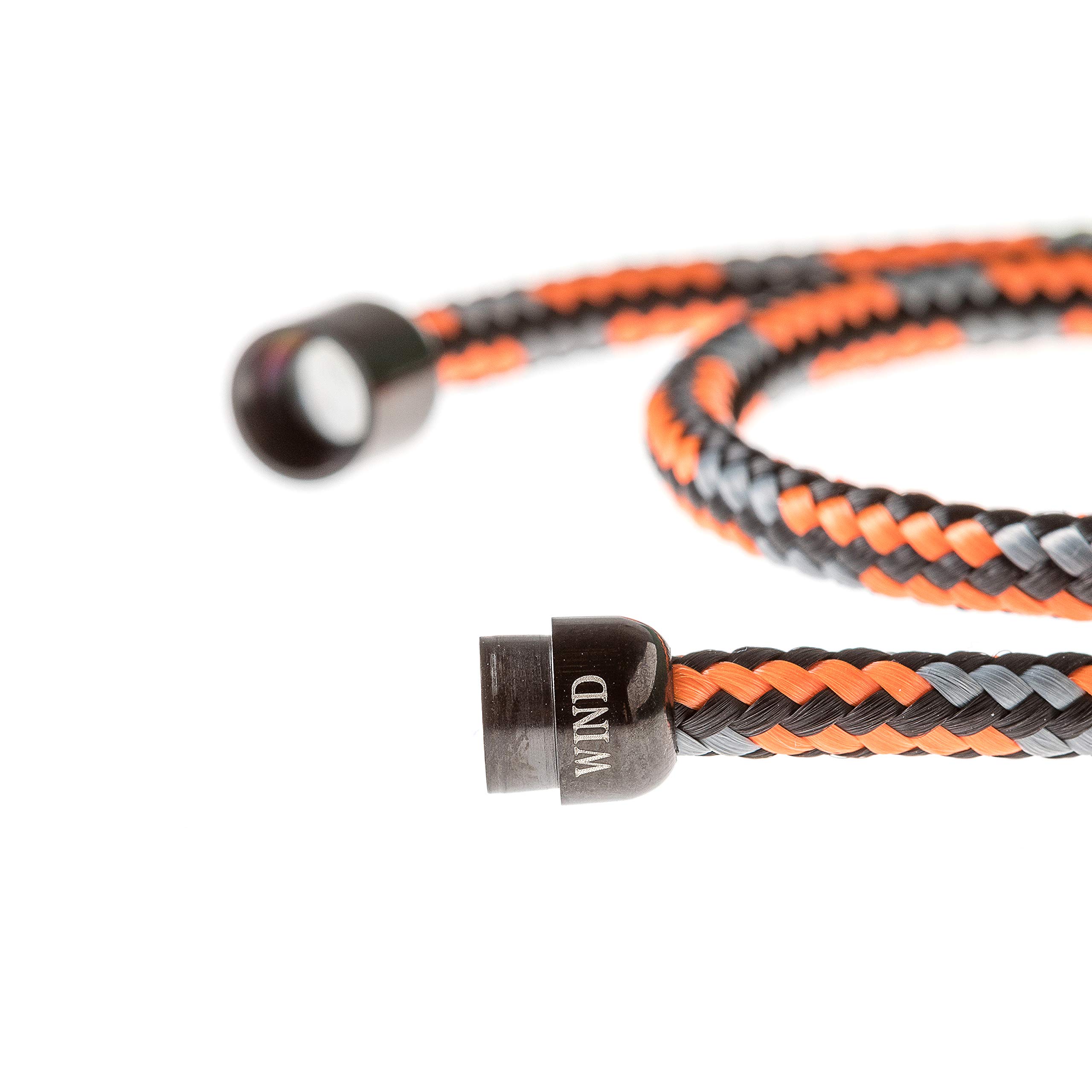 Wind Passion - Stylish Paracord Bracelet for Women & Men - Adjustable Magnetic Clasp Rope Wristband - Outdoor Survival Gear, Fashion Accessory, Camping & Hiking Essential