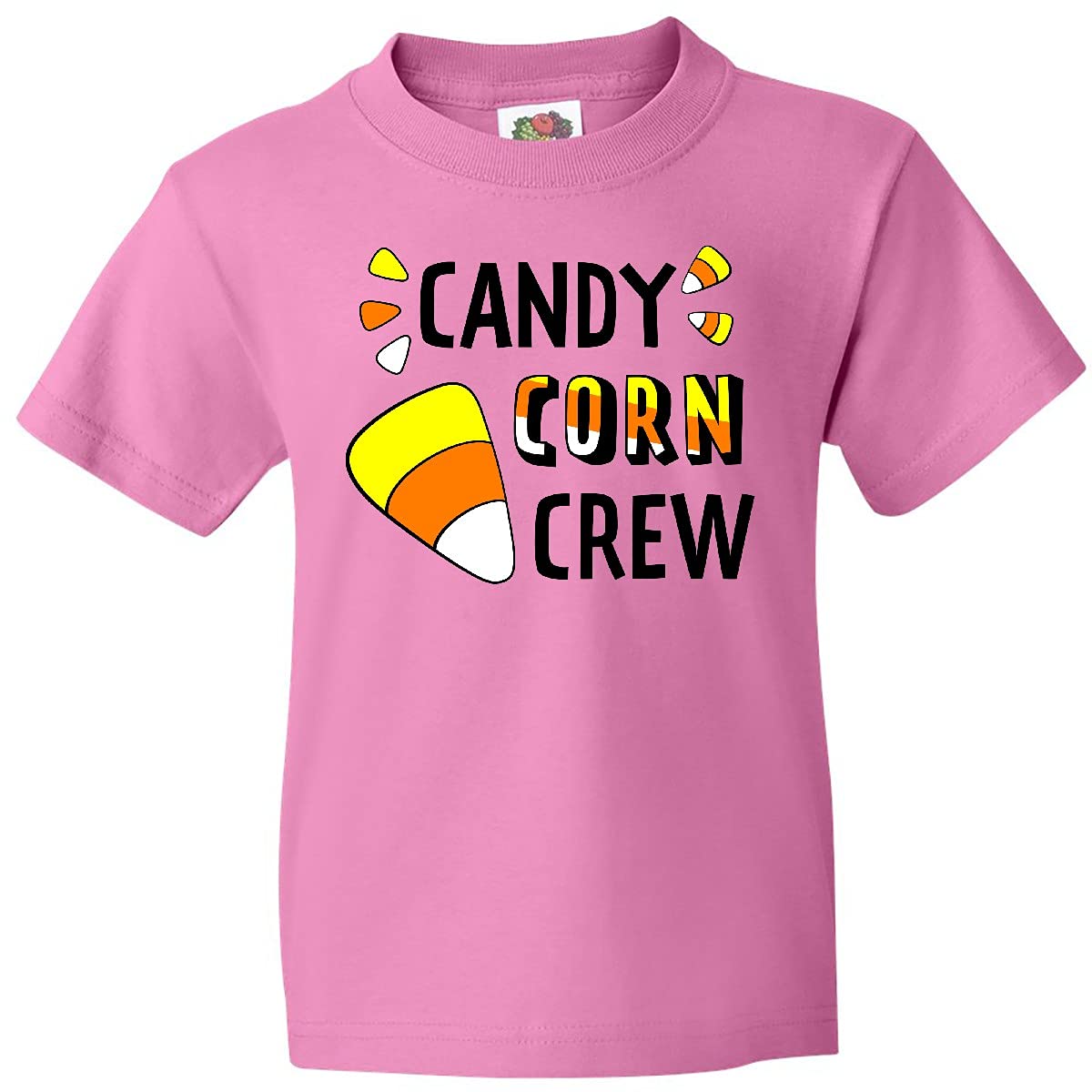 Inktastic Halloween Candy Corn Crew Youth T-Shirt - Fun Halloween Costume & Party Outfit for Kids & Teens - Perfect for Trick or Treating, School Events & Fall Festivals
