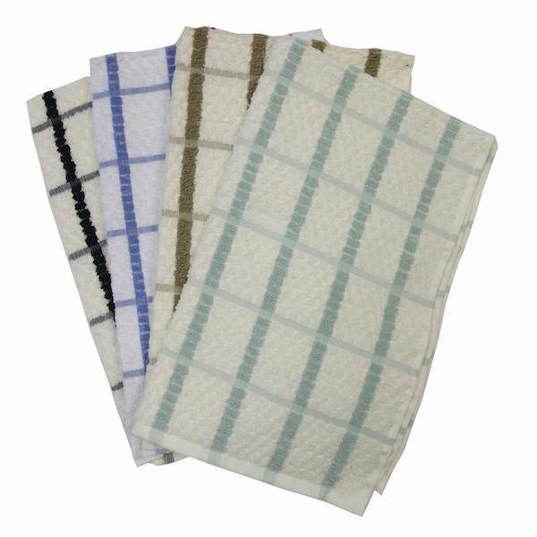 Premium Popcorn Waffle Egyptian Cotton Tea Towels - Soft, Absorbent & Quick-Drying Kitchen Towels for Dishes, Hands & Countertops - Perfect for Baking, Cooking & Everyday Kitchen Use