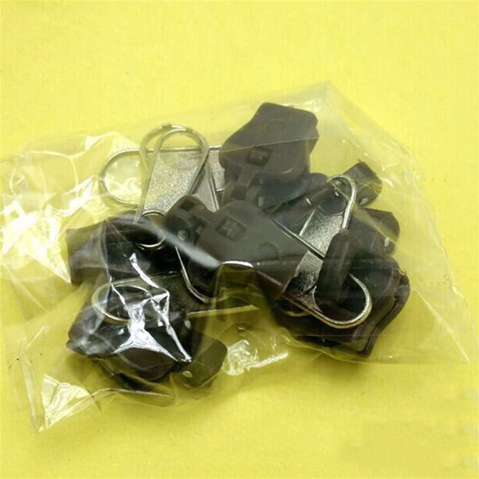6pcs Universal Zipper Repair Kit - 3 Sizes (3#) for Instant Fix, Replacement & Teeth Rescue | Strong & Sturdy Zip Sliders | Perfect for Jackets, Bags, Jeans & Outdoor Gear