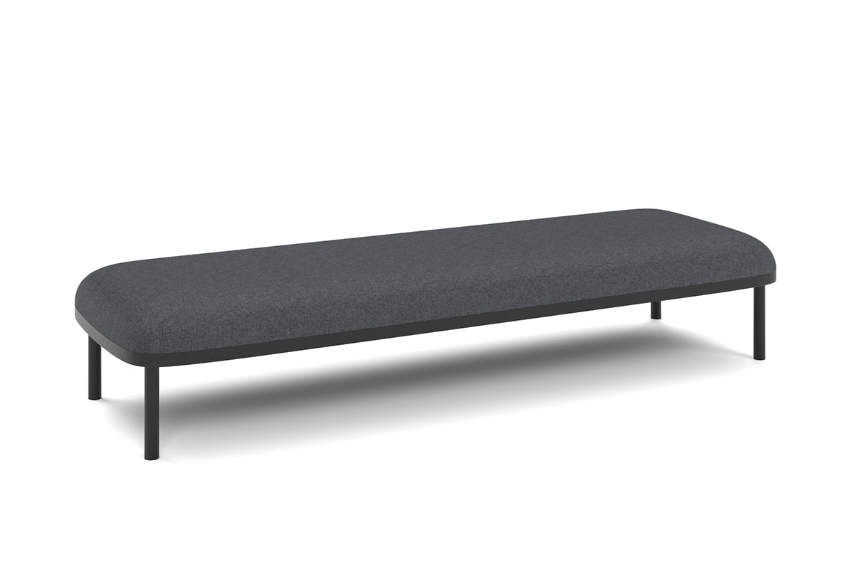 Comfortable Triple Seater Lounge Ottoman - Soft & Spacious Footrest for Living Room, Bedroom or Office - Perfect for Relaxing, Reading & Lounging