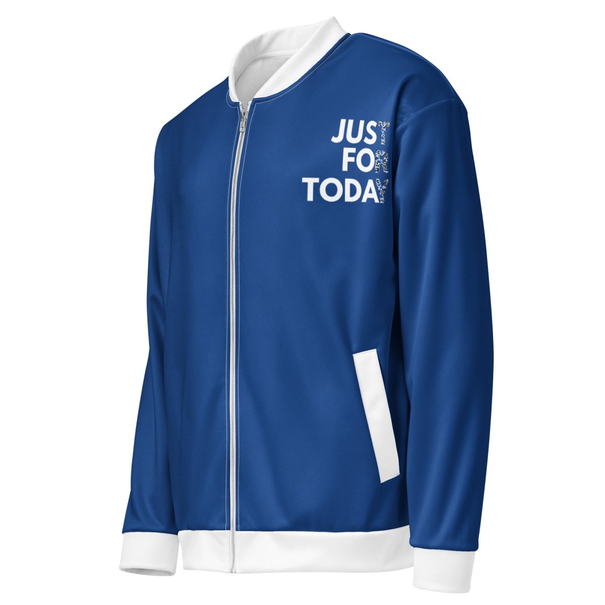 Just for Today Unisex Bomber Jacket - Stylish Lightweight Jacket for Men & Women | Perfect for Casual Wear, Street Fashion & Outdoor Activities