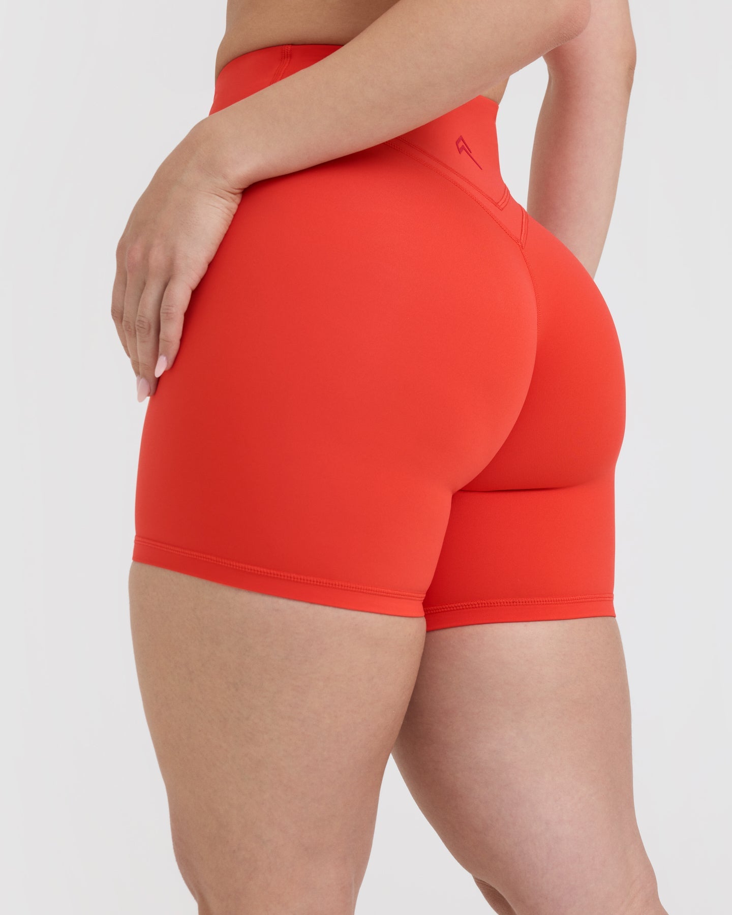 Unisex Quick-Dry Running Shorts with Built-in Underwear - Charged Orange | Perfect for Gym, Jogging & Outdoor Activities