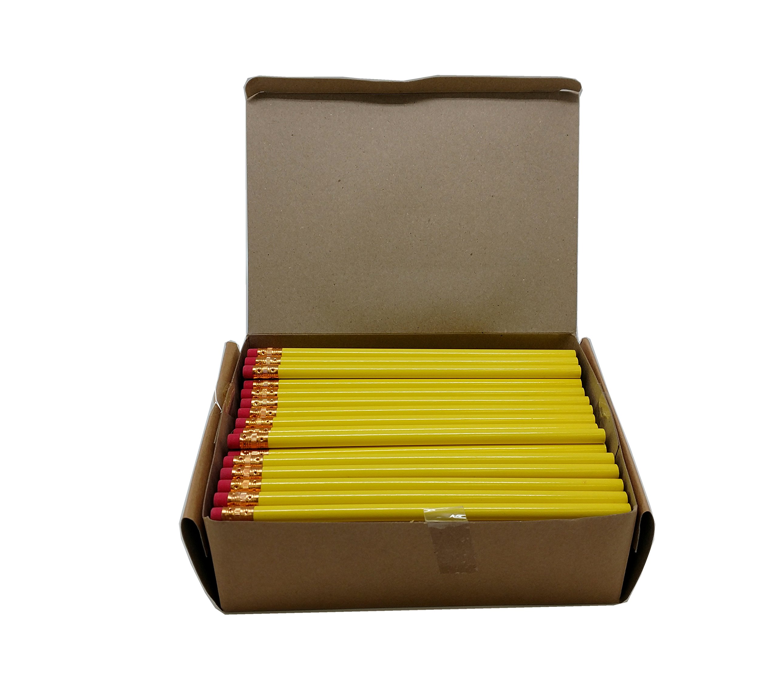 Impex Round Wood #2 HB Pencils - Bulk Pack of 144 (1 Gross) - 20+ Colors & Neon Styles - Perfect for Classroom, Office & Art Projects