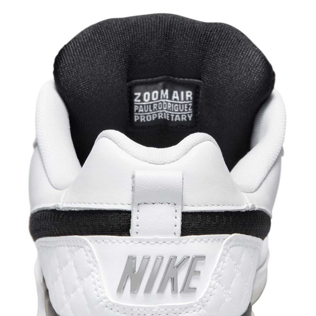 Nike SB Paul Rodriguez Air Zoom Low QS Skateboarding Shoes - White & Black | Comfortable & Durable for Street Skating, Casual Wear & Sneaker Collectors