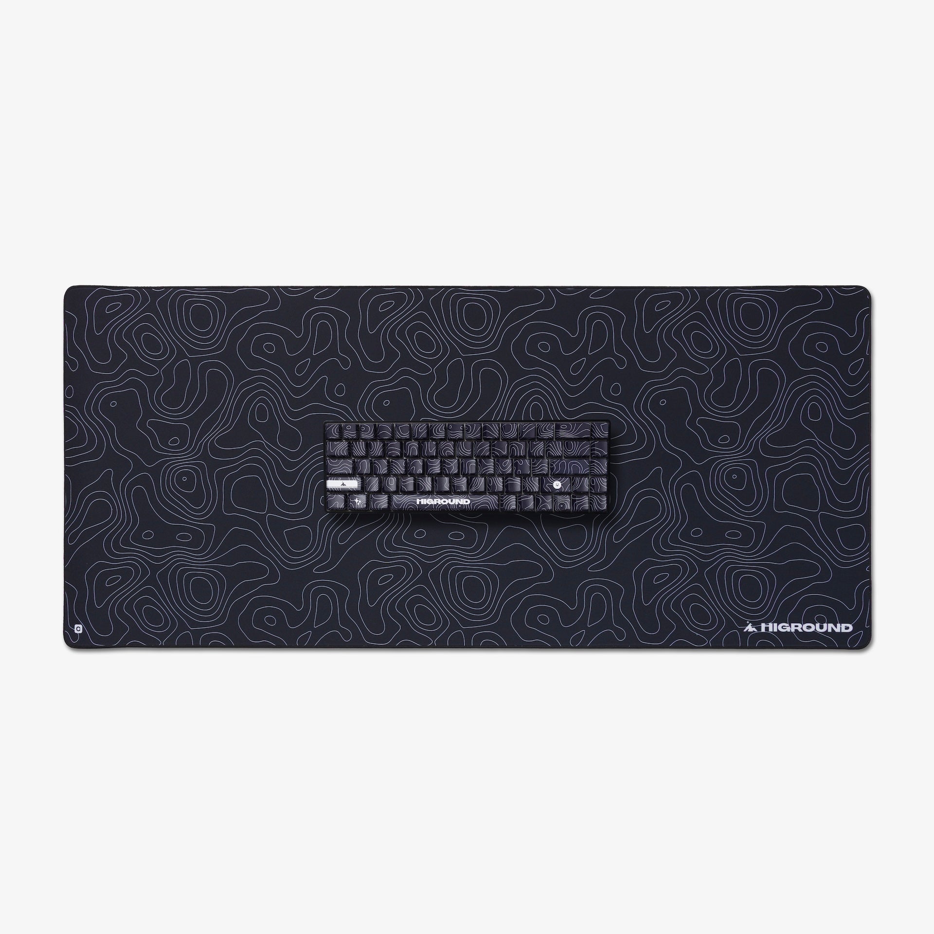 BLACKICE Bundle - Basecamp 65+ Mechanical Keyboard & XL Control Mousepad for Gaming, Office, and Home Use