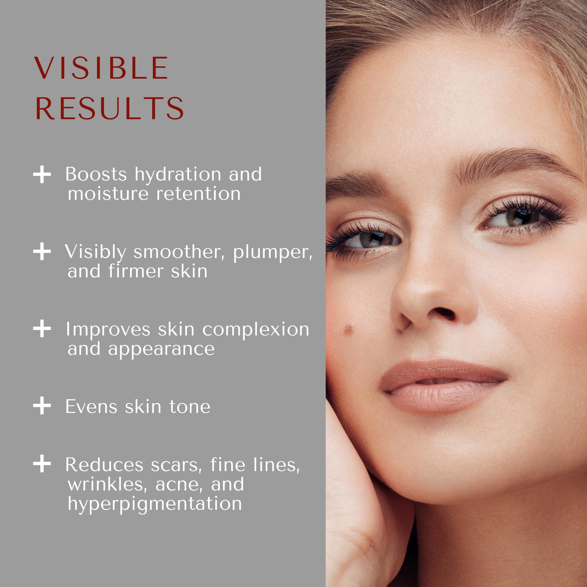 Best Anti-Aging Collagen Cream for Face - Wrinkle & Fine Line Reduction Cream with Elastin - Skin Tightening & Firming Moisturizer for Youthful Glow | Day & Night Cream for Women & Men