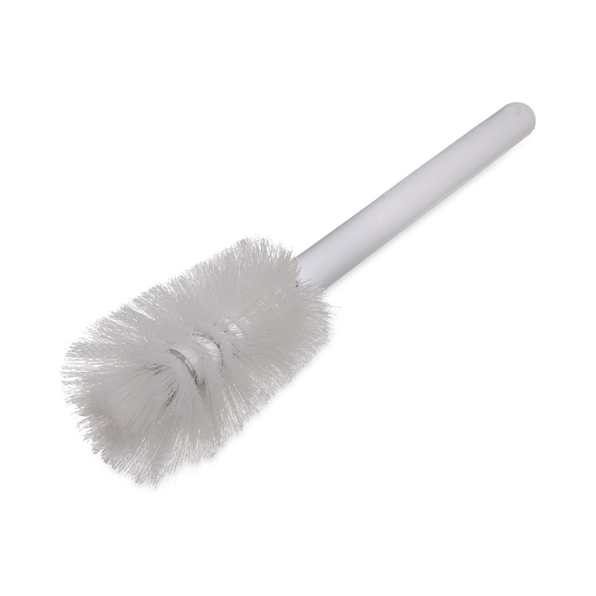 Carlisle 4046600 Sparta Handle Pint Bottle Brush - White, 12-Pack | Durable Cleaning Brush for Glass Bottles, Jars & Containers | Perfect for Home Bars, Restaurants & Breweries