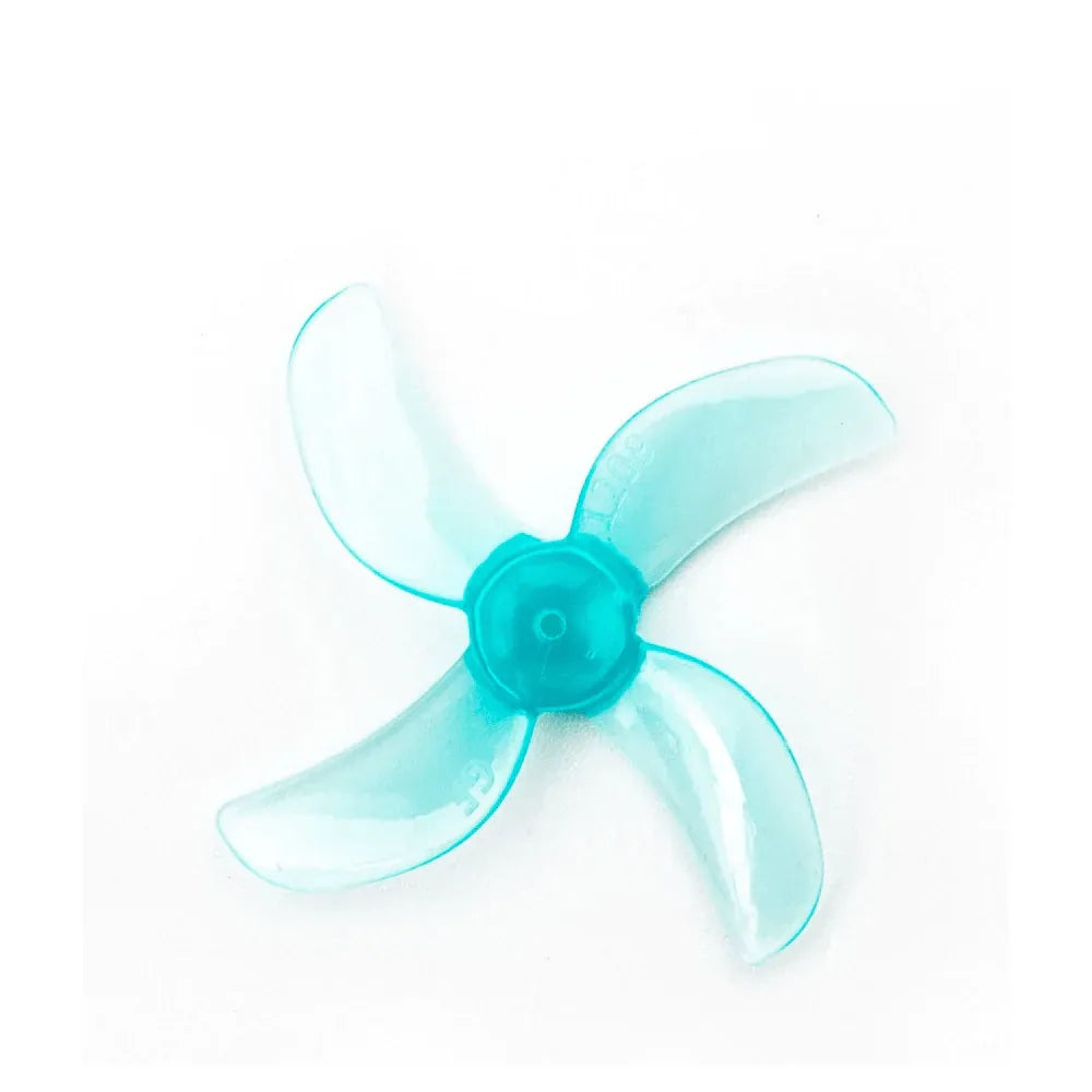 Gemfan 1209 4-Blade 31mm Propeller - 0.8mm/1mm/1.5mm Shaft Compatible with 0802 25000KV Motor (16-Pack) - Perfect for FPV Drone Racing and DIY Micro Quadcopter Builds