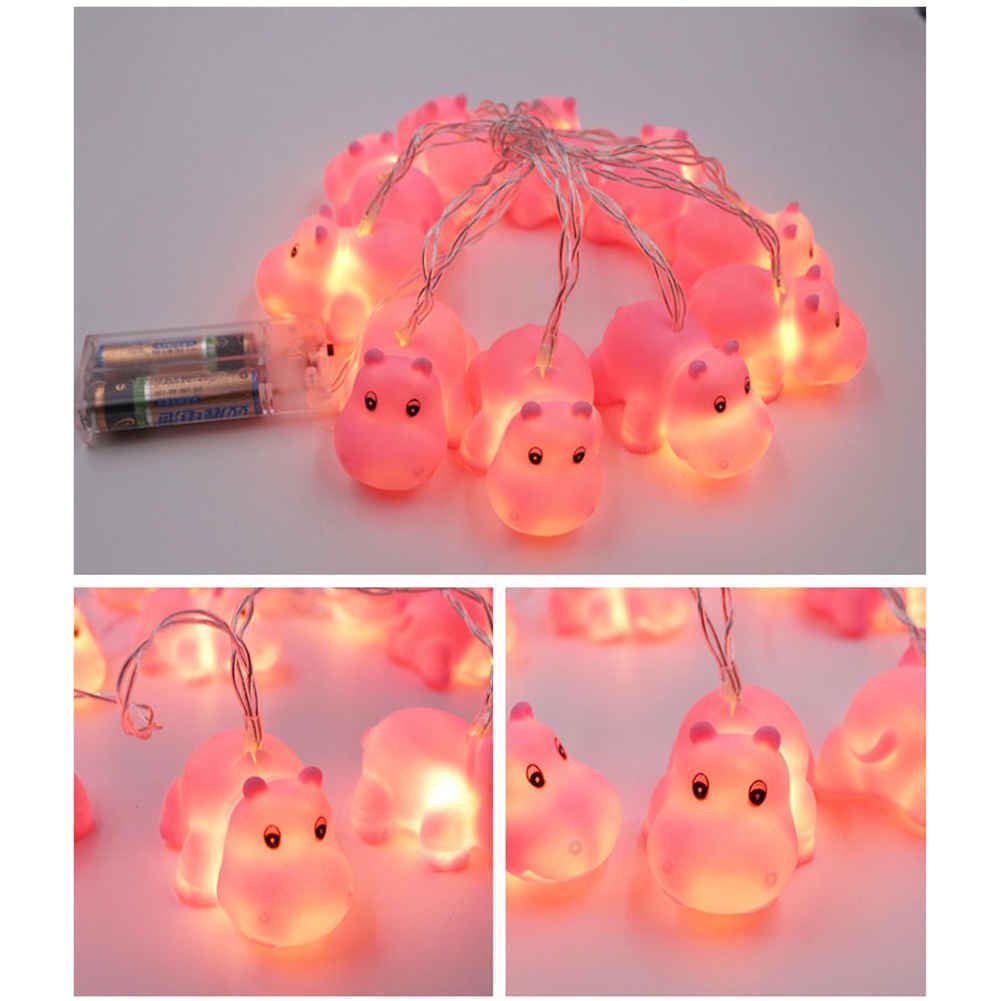 Charmgle Animal Night Light - LED String Duck Lamp for Kids Bedroom, Nursery Decor & Christmas Tree Lights | Perfect for Bedtime, Parties, and Holiday Decorations