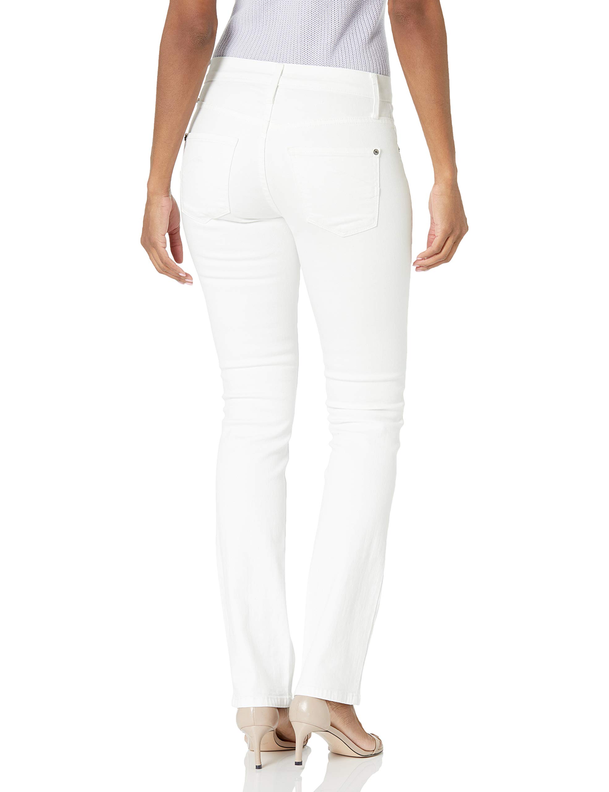 James Jean Women's Hunter Flat Jean in Frost White - Stylish & Comfortable Women's Jeans for Casual Wear, Work & Everyday Outfits