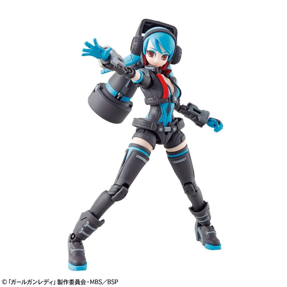 Bandai Girl Gun Lady Commander Alice Plastic Model Kit - Anime Figure Building Set for Collectors & Hobbyists - Perfect for Display, Gifts & DIY Projects