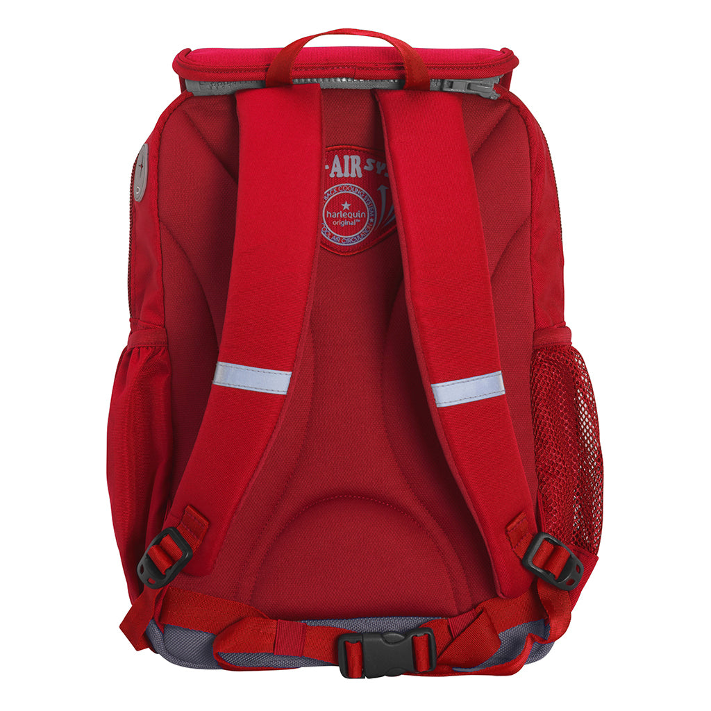 Biddeston State School Ergo Tuff Pack PRIMARY 26L Backpack for Kids - Durable School Bag with Comfortable Straps, Red - Perfect for Elementary Students, School Supplies & Daily Use