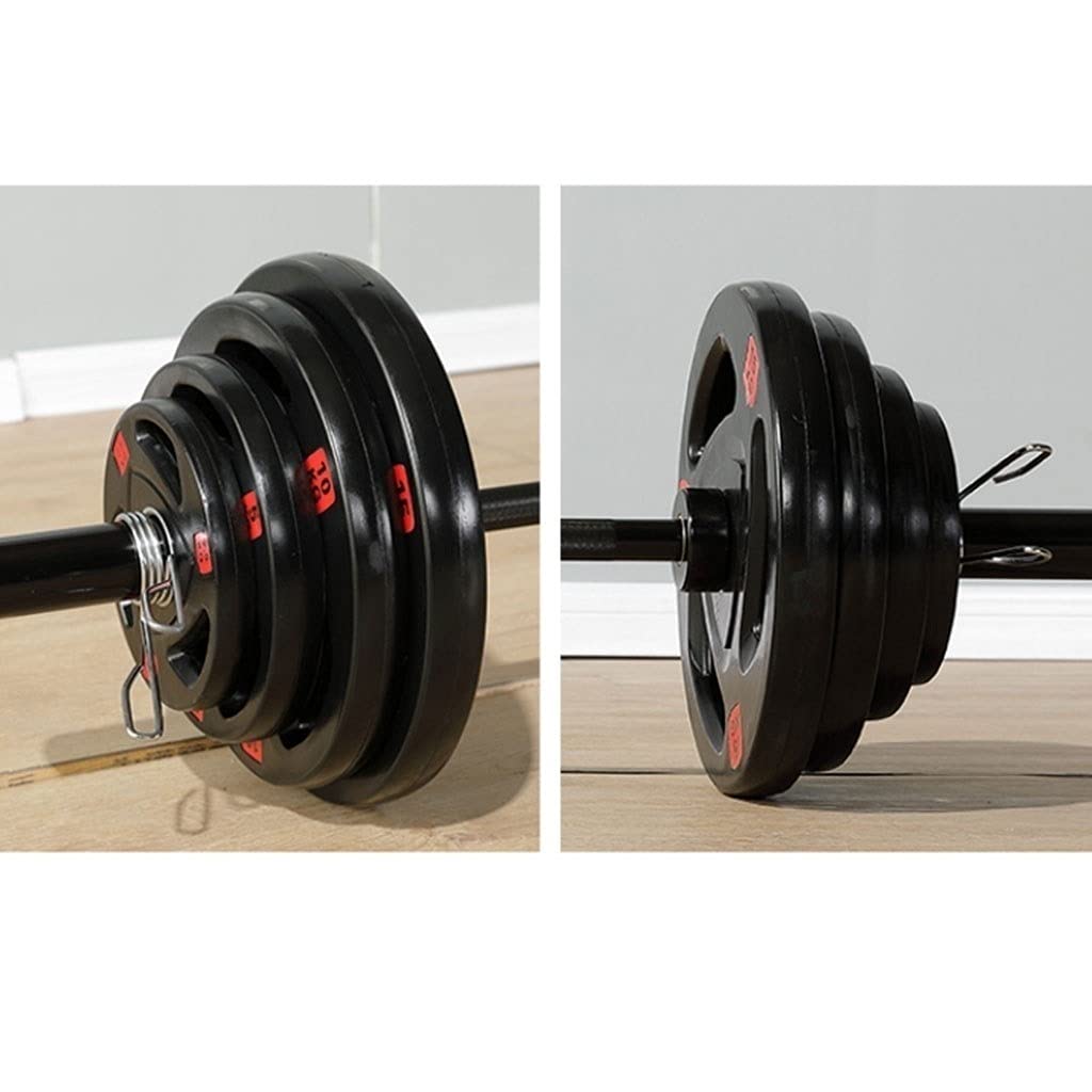 Premium Weight Plates for Strength Training - 2.5kg/5.5lbs Olympic Barbell Plates with Non-Slip Grip - Ideal for Home Gym, CrossFit & Powerlifting Workouts