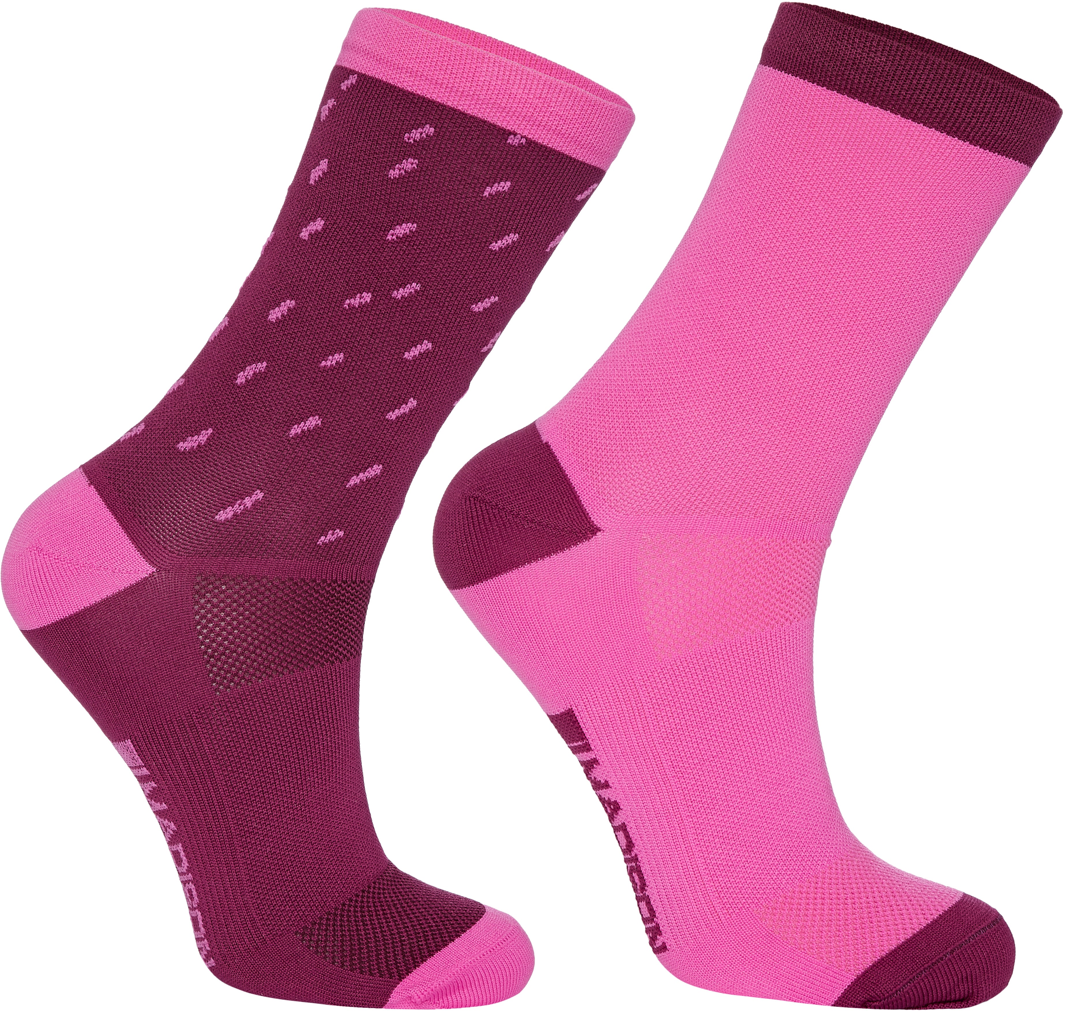 Breathable Sport Mid Socks Twin Pack - Comfortable Athletic Socks for Running, Gym & Everyday Wear
