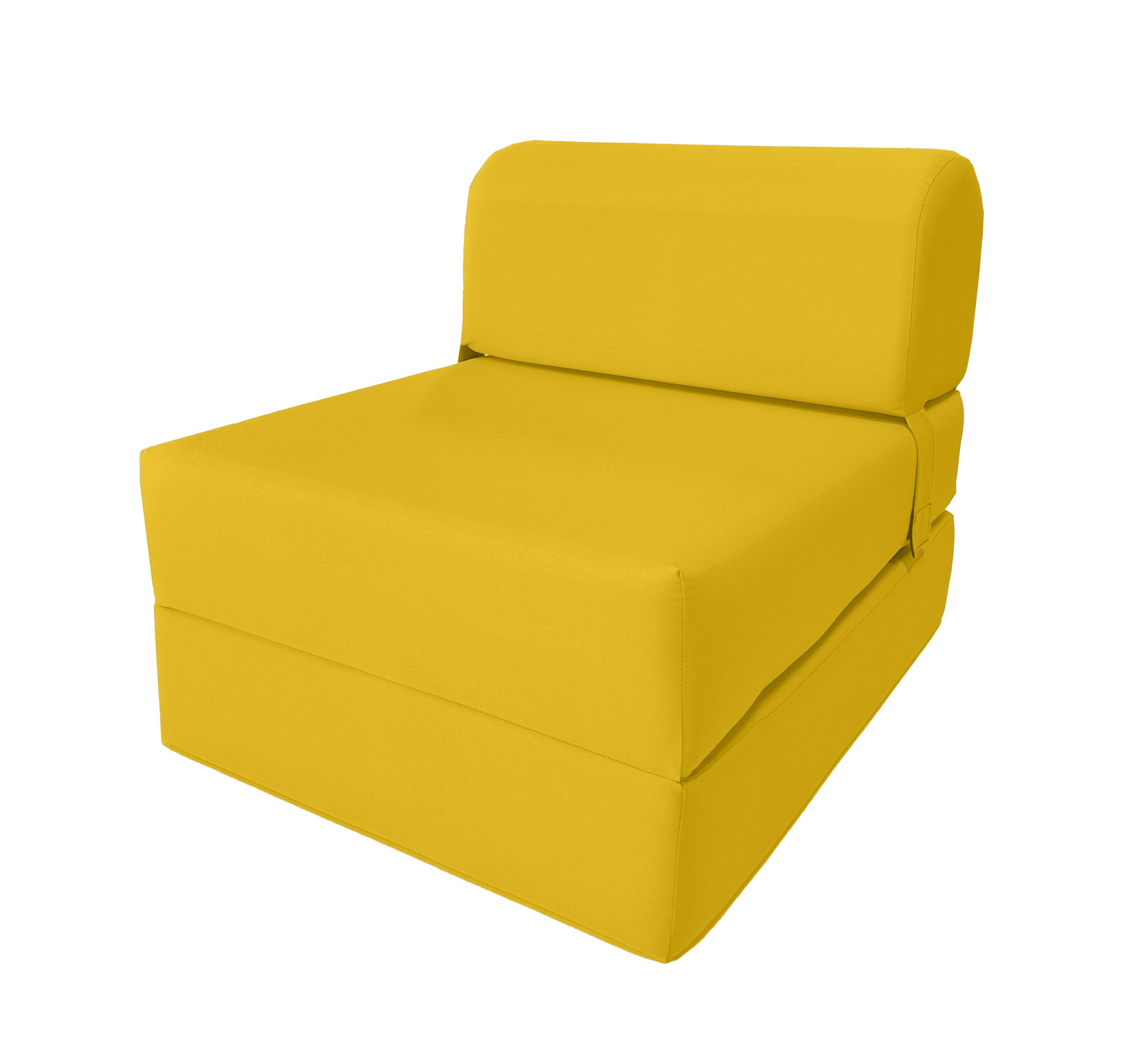 D&D Futon Furniture Sleeper Chair Folding Bed - Convertible Studio Sofa Guest Bed with High Density Foam Mattress (70