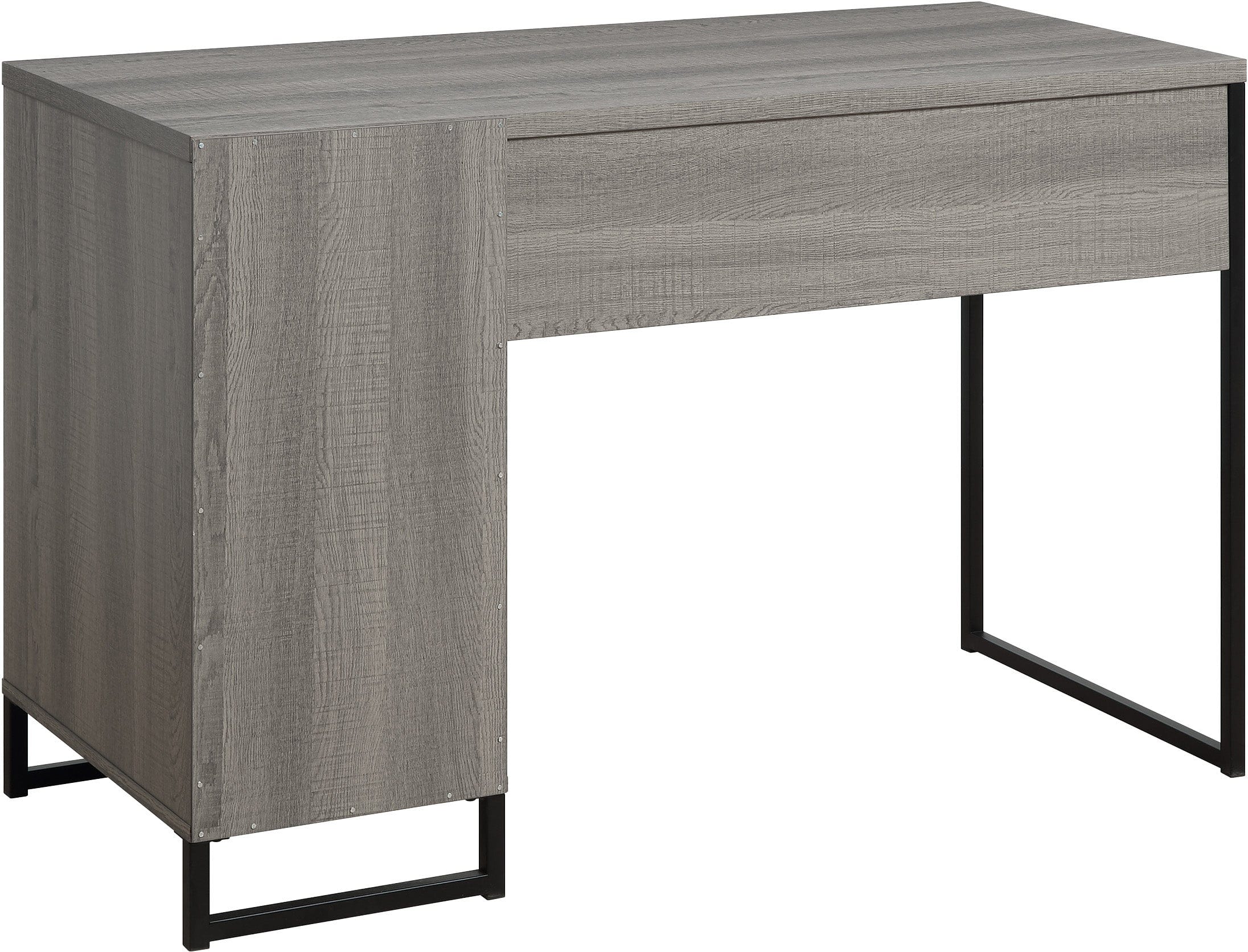Office Star Hagney Lane Desk [HGN783] - Modern Home Office Desk with Storage, Ergonomic Design for Work from Home & Study - Perfect for Small Spaces & Remote Workers