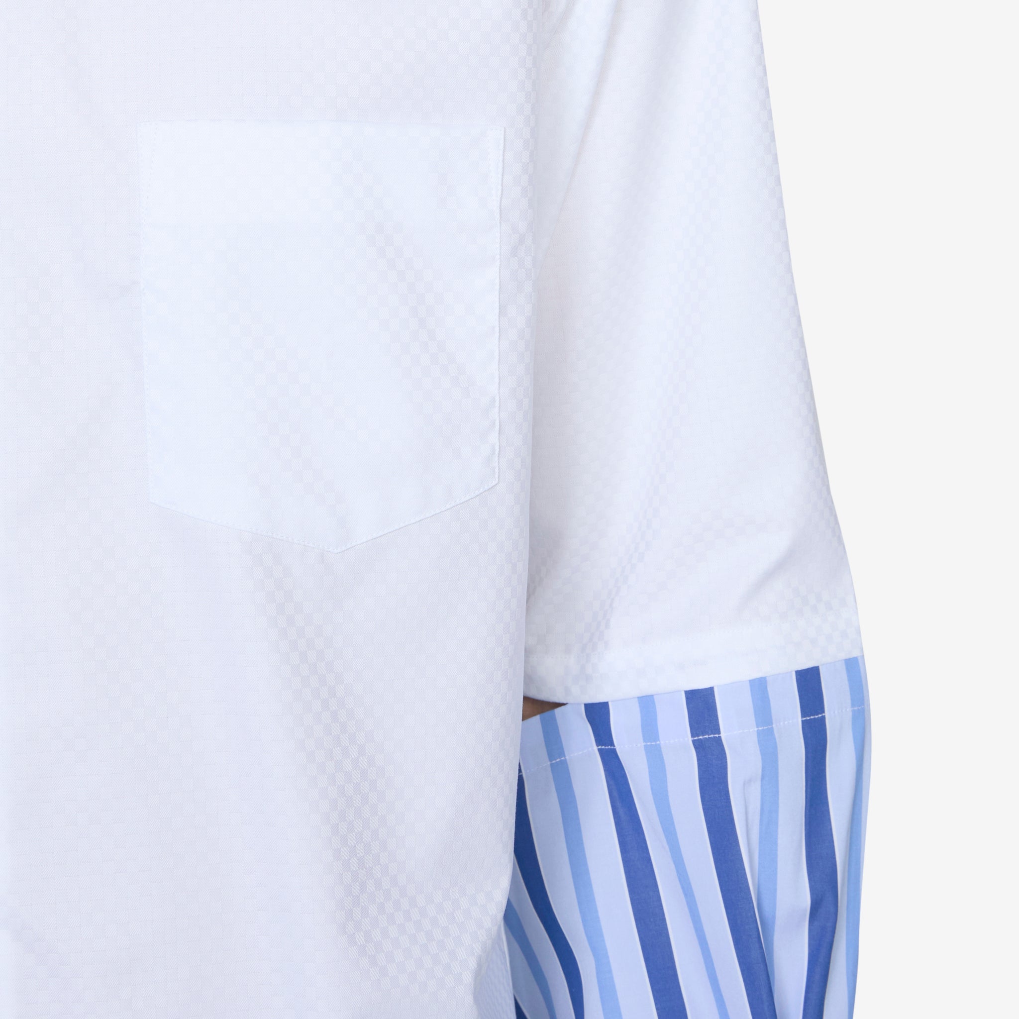 Men's White Striped Shirt - Casual Button Down Shirt for Business & Everyday Wear | Perfect for Office, Date Night & Weekend Outfits