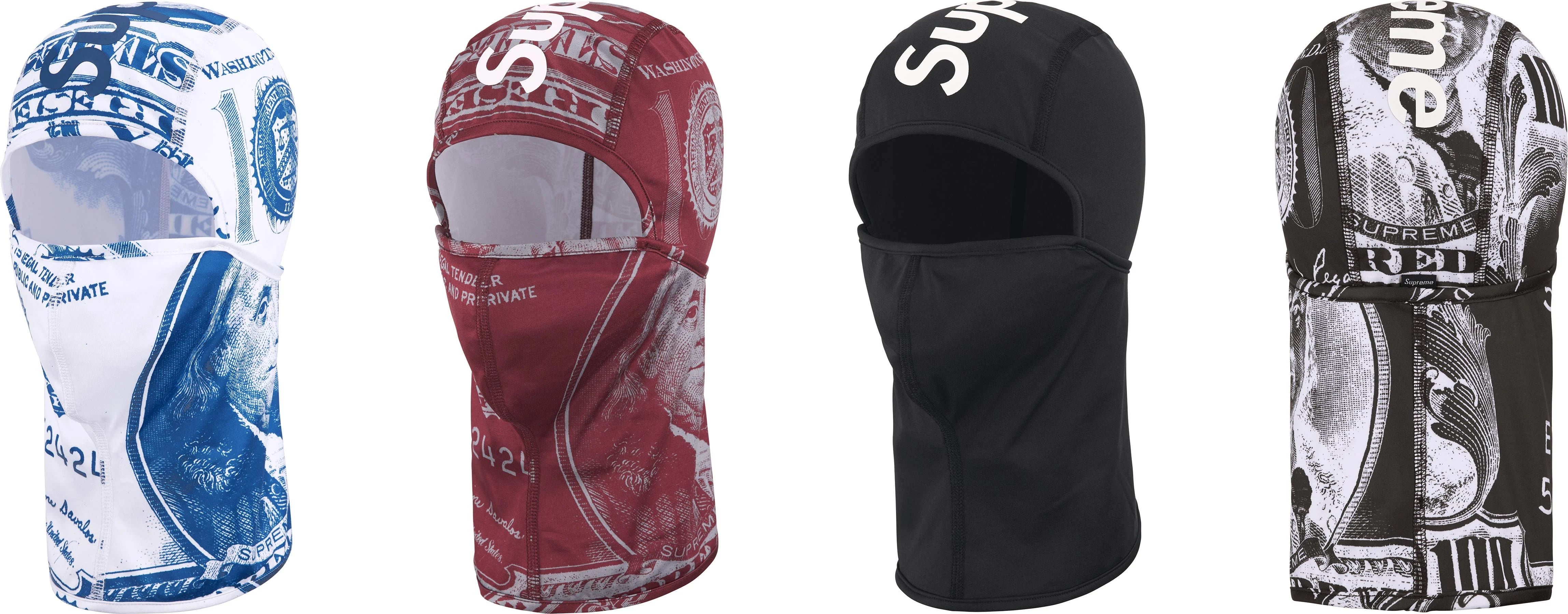 SUPREME 25SS Lightweight Balaclava Face Mask - Breathable & Comfortable for Outdoor Sports, Skiing, Motorcycling & Winter Activities