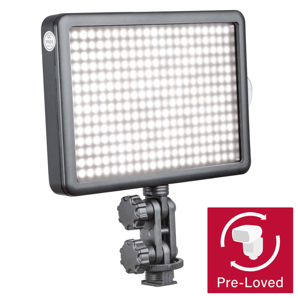 LED308D Small Portable LED Video Light for Photography, Filming & Stop Motion - Perfect for YouTube, Vlogging & Studio Lighting (LED308W)