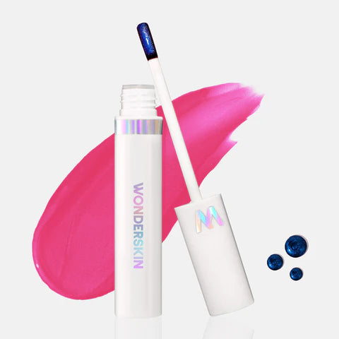 Wonderskin Wonder Blading Lip Stain Mask - Long Lasting Liquid Lip Tint for Natural Lip Color | Perfect for Everyday Wear, Date Night & Special Occasions