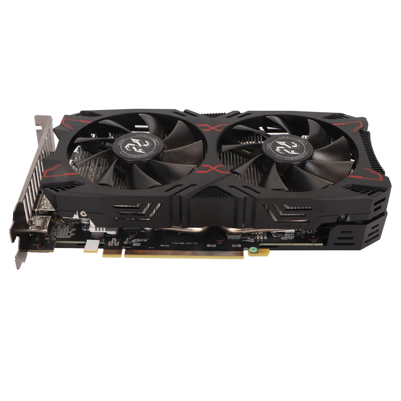 MIXCUT Gaming Graphics Card 8GB GDDR6 128-bit 1717MHz Boost Clock, PCIe 4.0 x16, 8-Pin Power, DisplayPort & HDMI - High Performance Desktop Video Card for 1080p/1440p Gaming, Video Editing & 3D Rendering