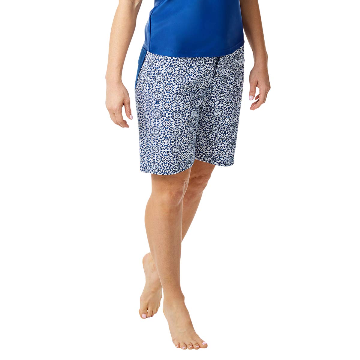 UV SKINZ Women's UPF 50+ Sun Protection Swim Board Shorts - Perfect for Swimming, Surfing & Beach Activities