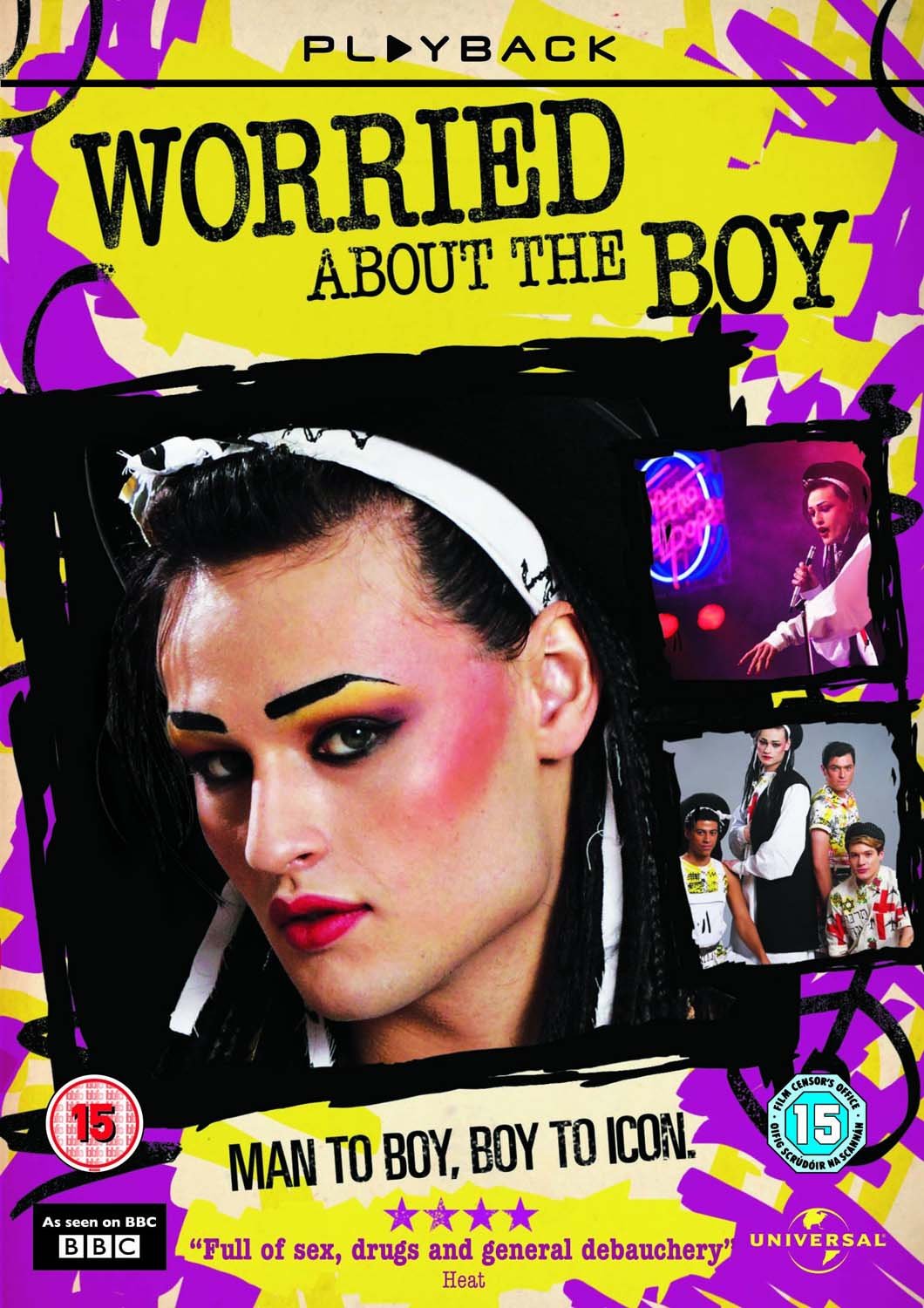 Worried About The Boy [DVD] - 1980s British Drama Film About Boy George - Perfect for Movie Nights & Music Biopic Lovers