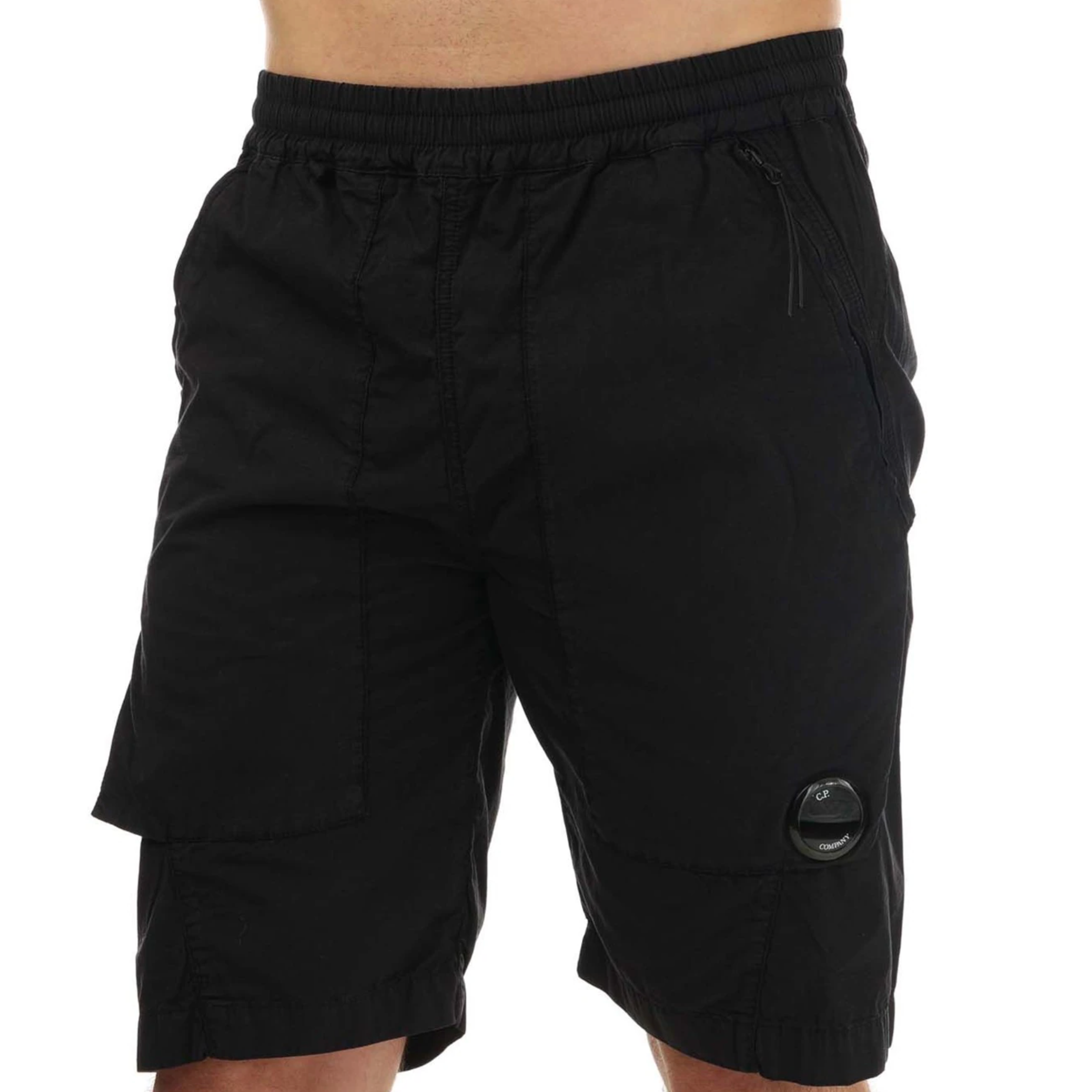 CP Company Lens Rip Stop Cargo Shorts for Men - Durable Military Style Tactical Shorts with Multiple Pockets - Perfect for Outdoor Adventures, Hiking & Travel
