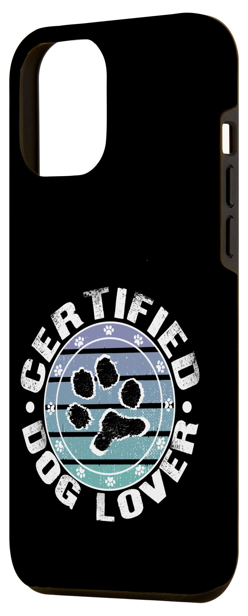 iPhone 12 Pro Max Case - Funny Certified Dog Lover Design | Cute Pet Lover Apparel Phone Cover for Apple iPhone 12 Pro Max - Perfect Gift for Dog Owners & Animal Lovers