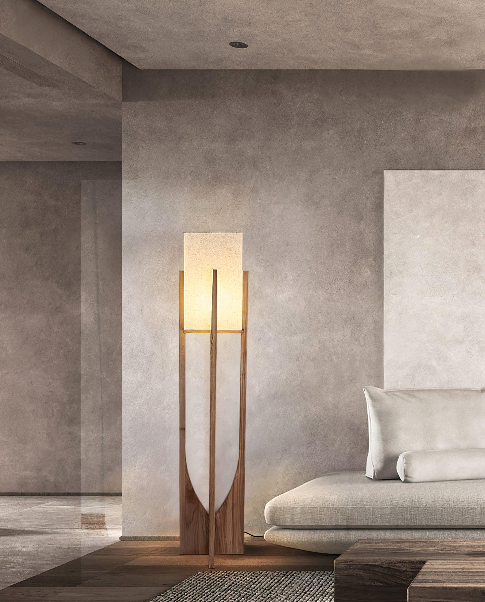 Modern Fairbanks Floor Lamp with Adjustable Height - Stylish LED Standing Light for Living Room, Bedroom, or Office - Perfect for Reading, Working & Home Decor