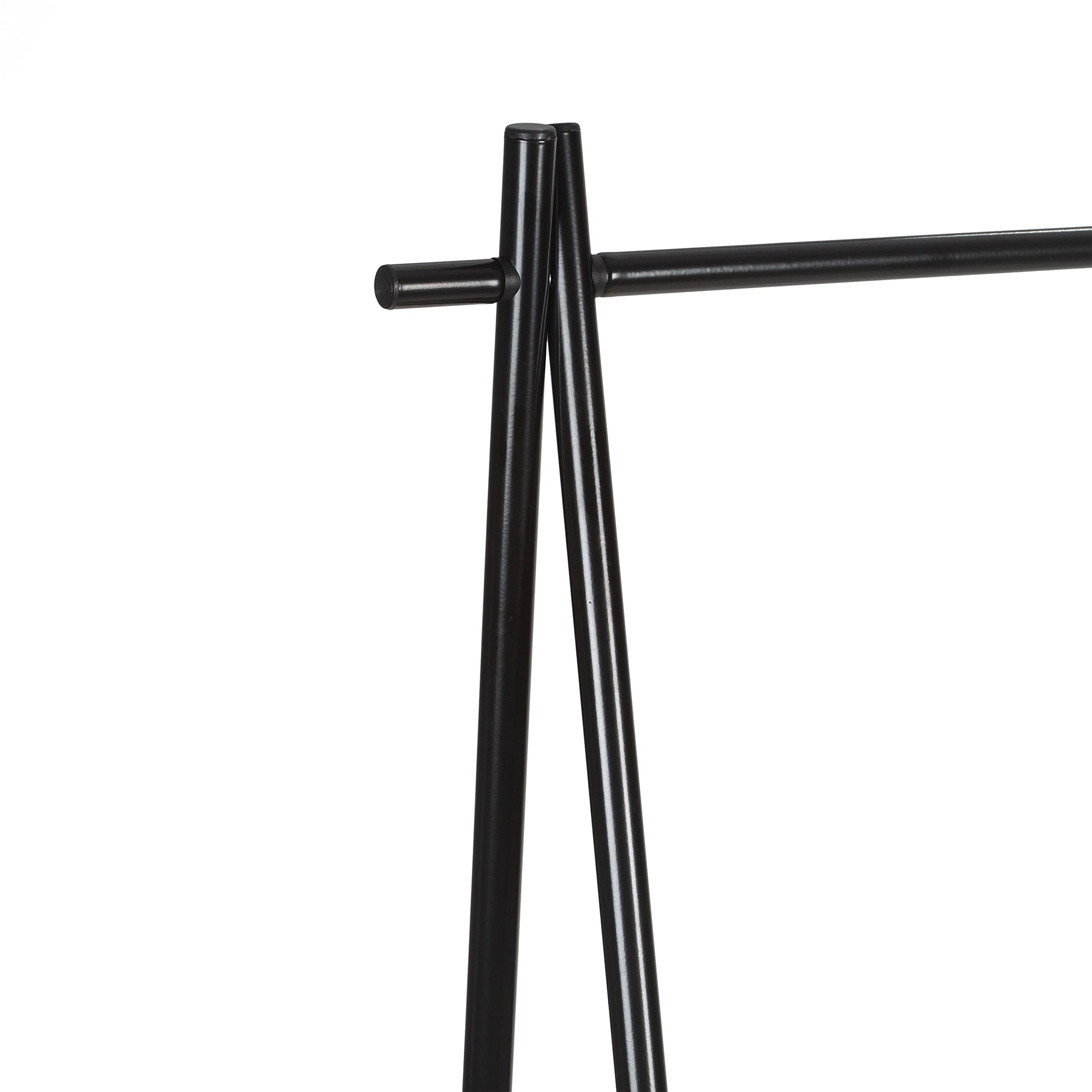 Space Saving Freestanding Garment Rack with Shelf - 35.63