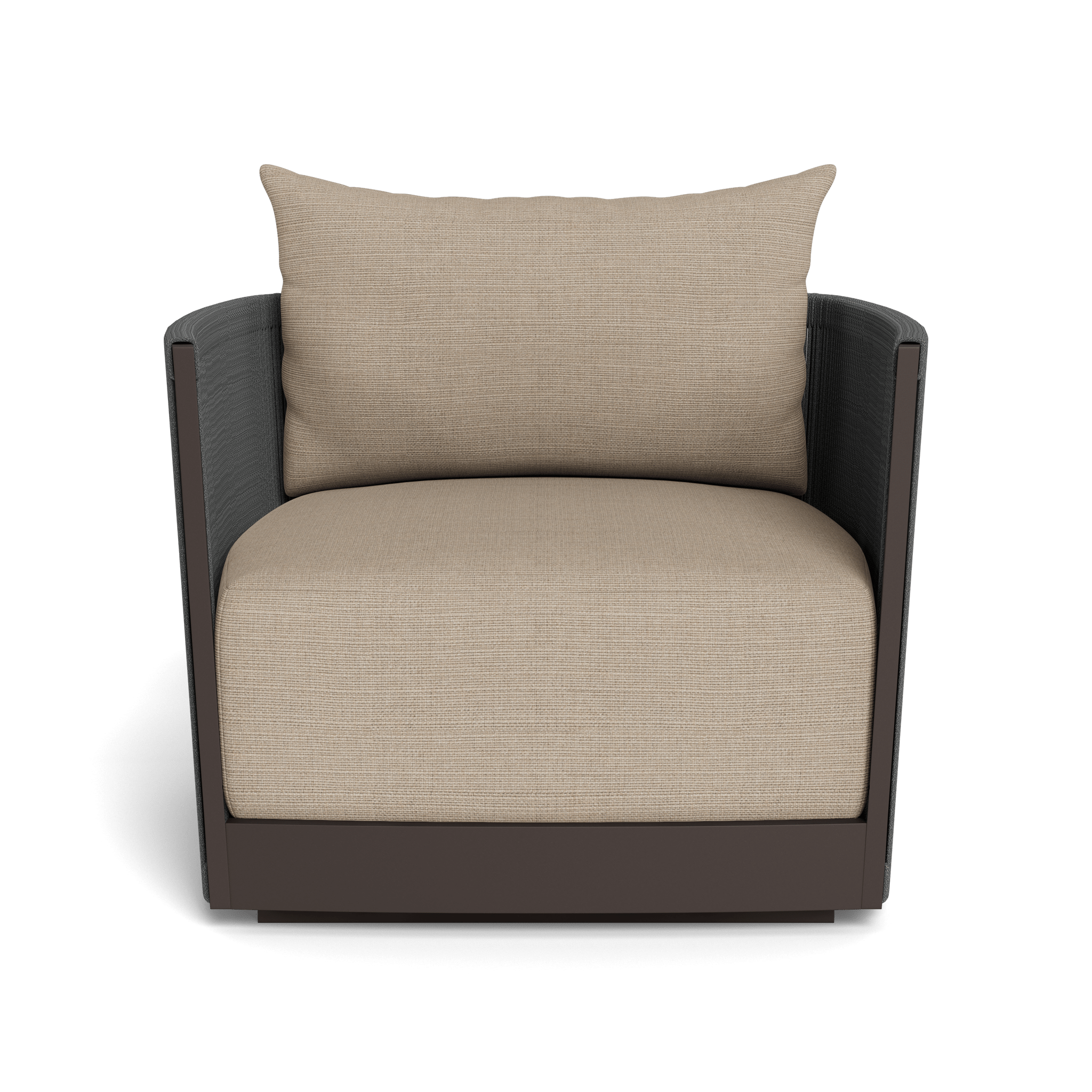 Antigua Swivel Lounge Chair - Modern Patio Furniture for Outdoor Relaxation, Garden, Poolside & Backyard Comfort