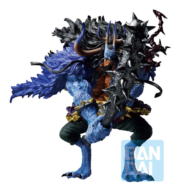 Bandai Ichibansho One Piece Kaido Statue - Signs of the High King - Anime Collectible Figure for Display & Decoration | Perfect for Fans, Home Office & Gaming Room Decor