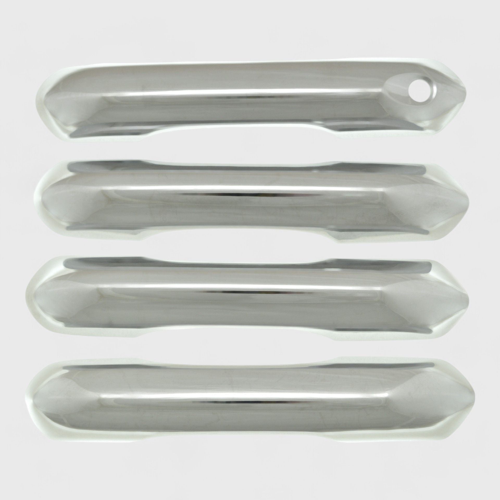 DH309 Chrome Door Handle Cover with Keyless Sensors - Secure & Stylish Upgrade for Home, Office, and Commercial Entrances