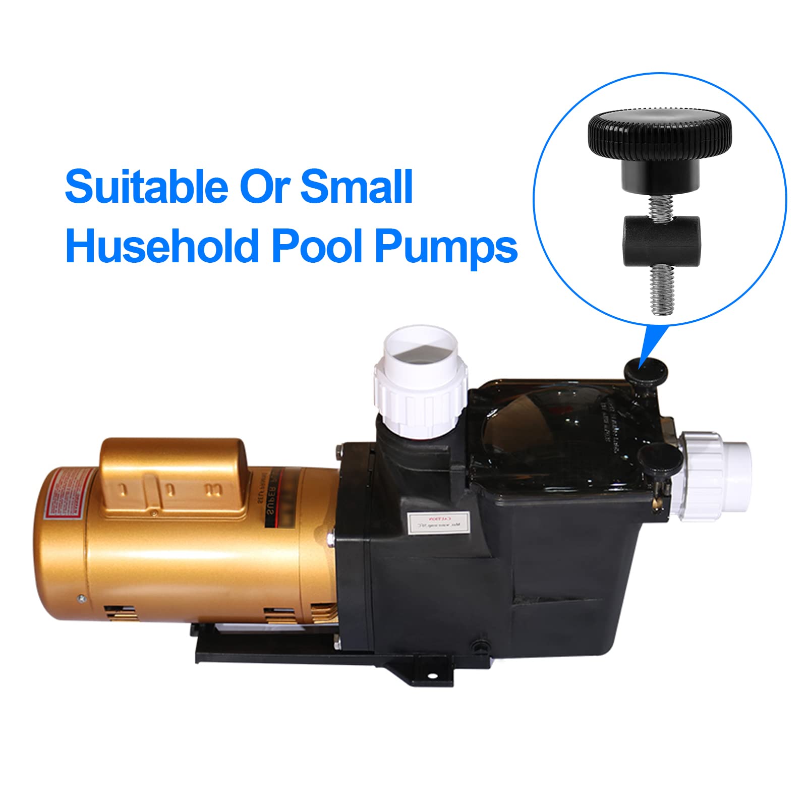 Hayward SPX1600PN Pool Pump Swivel Nut & Knob Replacement - Compatible with SPX1600PN Pool Pump - Durable Pool Pump Accessory for Easy Maintenance & Repair - Perfect for Pool Pump Repairs & Upgrades