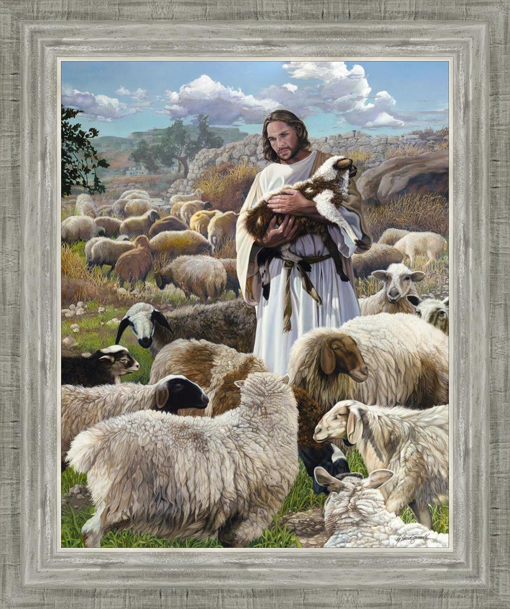 Finding The One By Liz Lemon Swindle - Inspirational Christian Art Print for Home, Office & Gift Giving - Perfect for Weddings, Anniversaries & Spiritual Decor