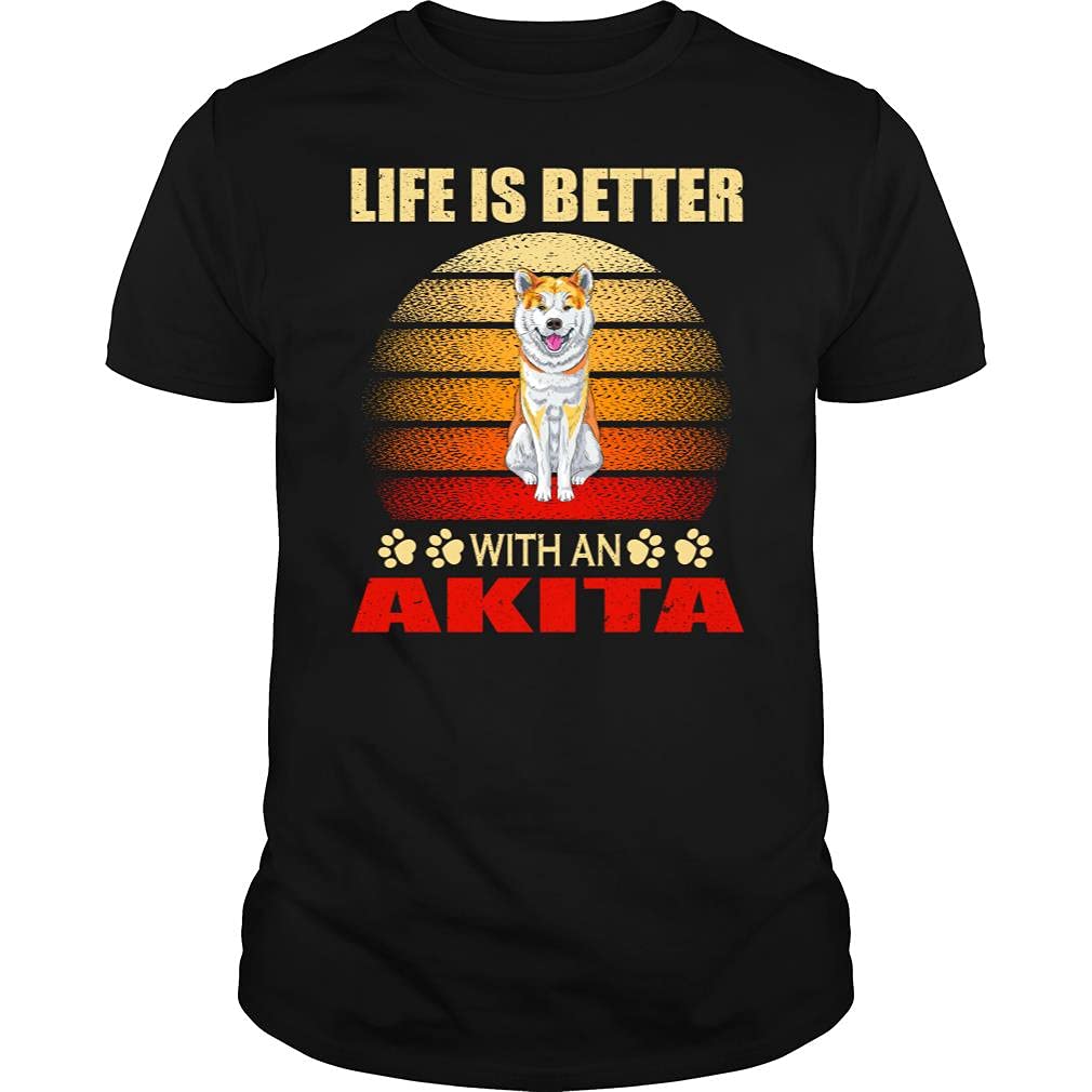 Premium Akita Tshirt for Men & Women - Soft Unisex Cotton Tee with Japanese Dog Design - Perfect for Casual Wear, Dog Lovers & Anime Fans