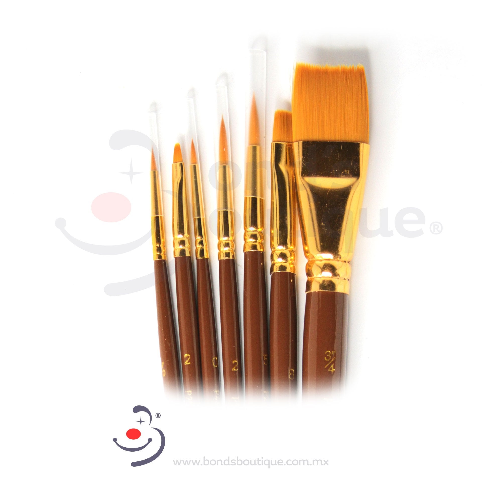 7-Piece Professional Makeup Brush Set for Eyeshadow, Foundation & Blending - Perfect for Makeup Artists & Beginners
