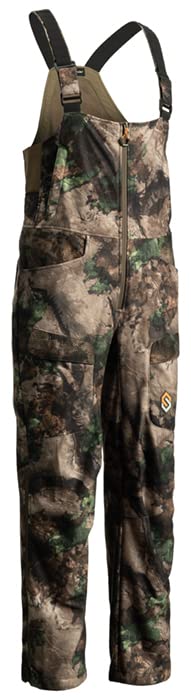 ScentLok Forefront Midweight Odor Reducing Water Repellent Camo Hunting Bibs for Men - Breathable Hunting Pants for Deer, Turkey & Outdoor Adventures