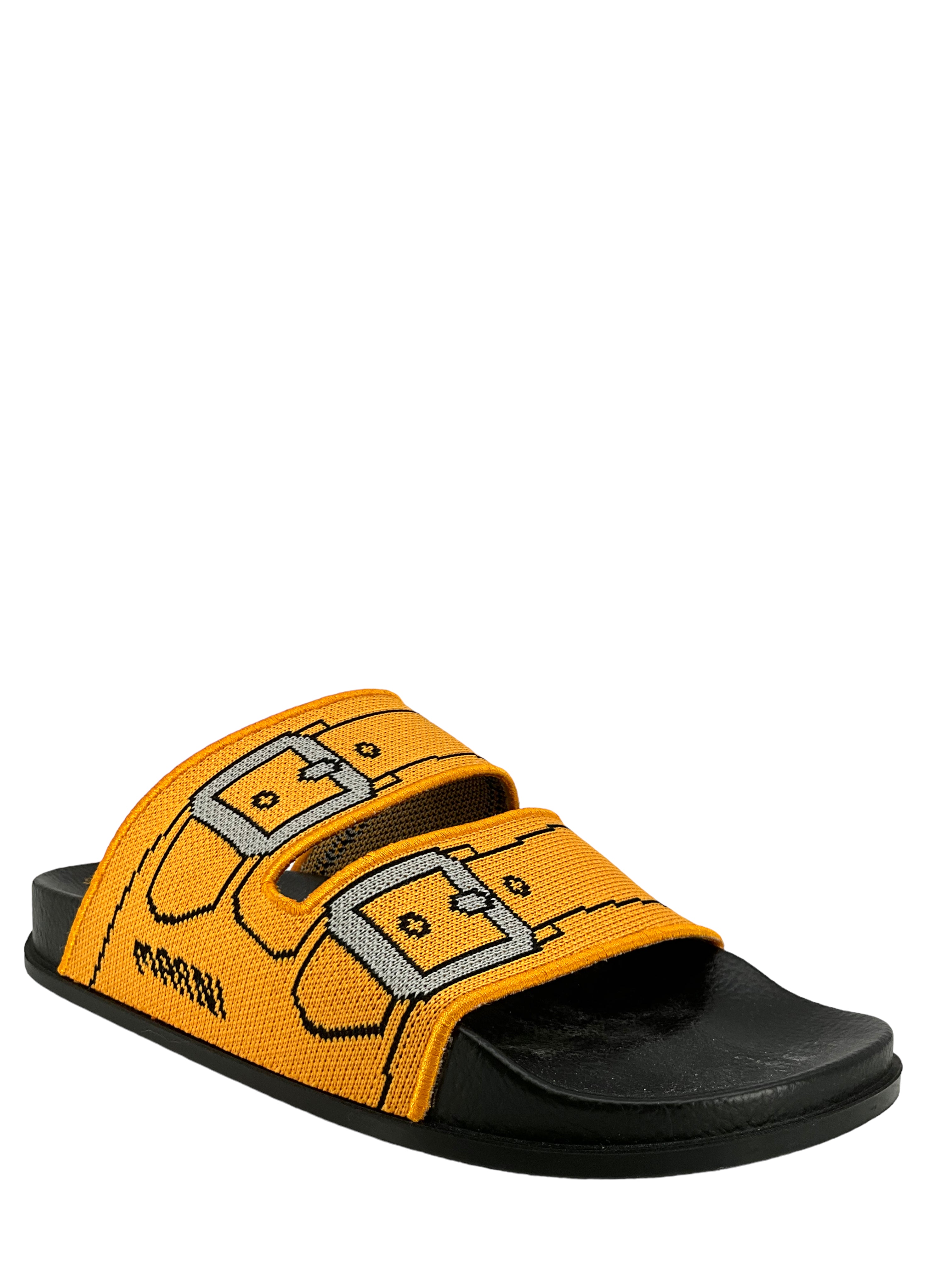 MARNI Knitted Belt Buckle Printed Birkenstock Sandals Women's Size 6 - Comfortable Summer Casual Shoes for Beach, Vacation & Everyday Wear