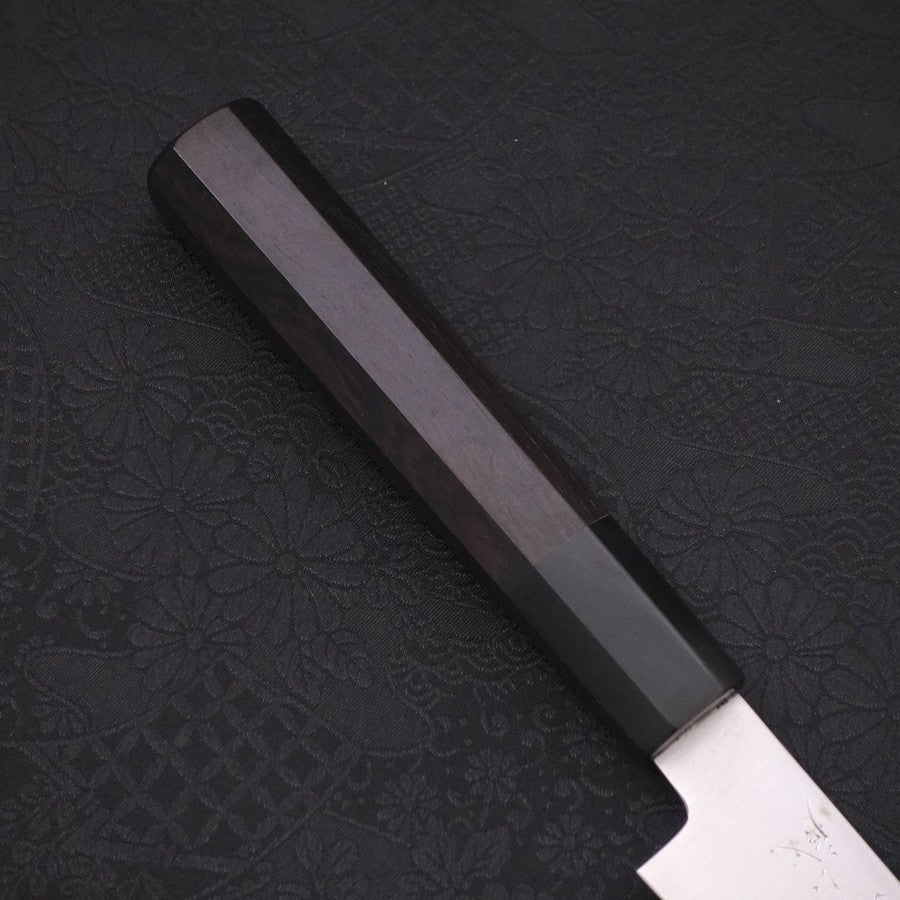Premium ZDP-189 Steel Petty Knife - 150mm Polished Buffalo Ebony Handle - Japanese Kitchen Knife for Slicing, Peeling & Precision Cutting - Ideal for Chefs & Home Cooking