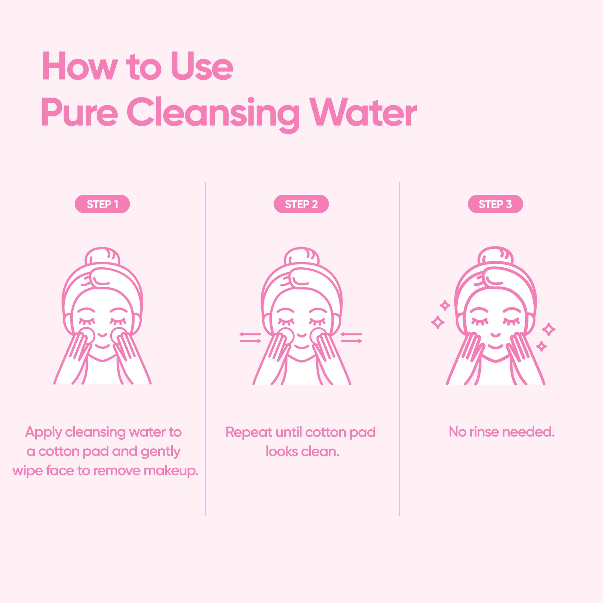 Banila Co Clean It Zero Pure Cleansing Water - Gentle Micellar Cleanser for Sensitive Skin | Oil-Free Makeup Remover & Facial Cleanser (310ml/10.48oz) | Perfect for Travel, Daily Skincare & Quick Makeup Removal
