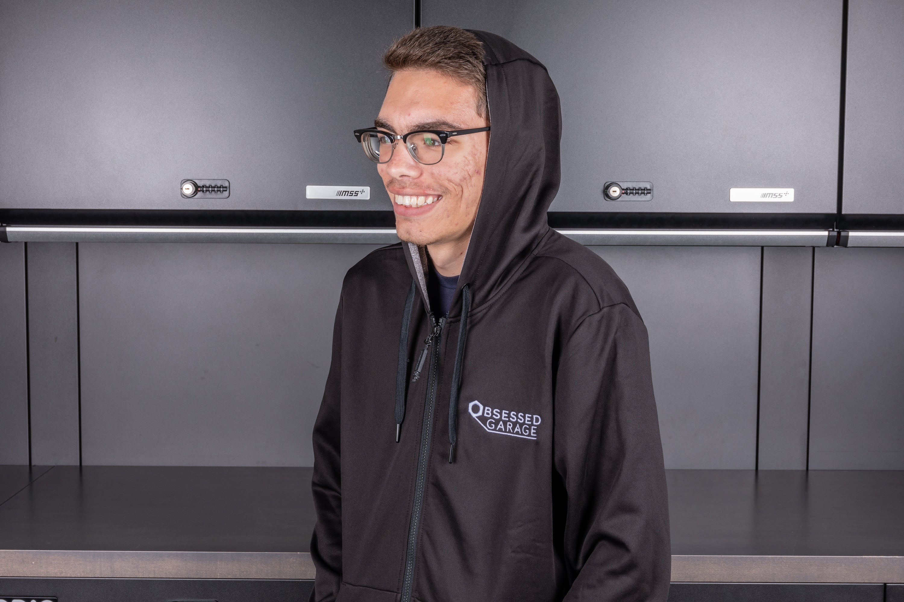 Obsessed Garage Halifax Zip Up Hoodie - Men's Casual Fleece Pullover with Front Pockets | Perfect for Work, Gym & Outdoor Activities
