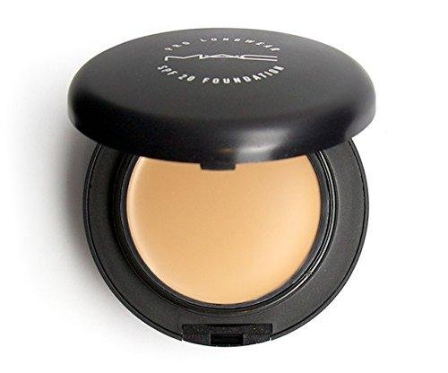 MAC Pro Longwear SPF 20 Compact Foundation - NC15 | Oil-Free, Full Coverage Makeup for All-Day Wear | Perfect for Work, Date Night & Special Events