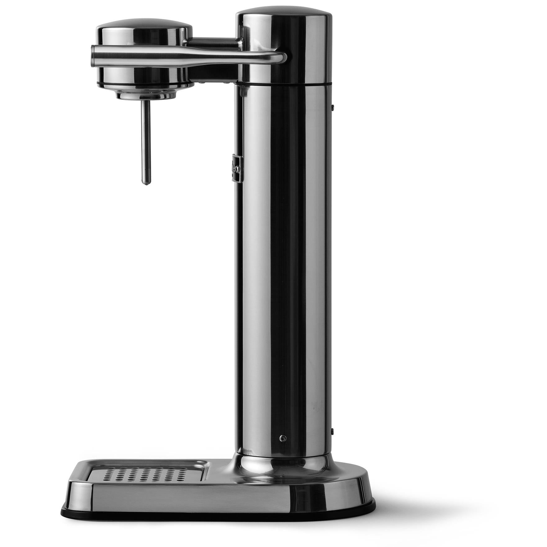 Aarke Carbonator III Sparkling Water Maker - Premium Polished Silver Soda Machine for Home & Office | Make Fresh Sparkling Water, Seltzer & Carbonated Drinks | Perfect for Parties, Cocktails & Healthy Hydration